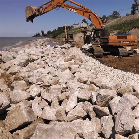 Lake Erie Erosion | Mark Haynes Construction