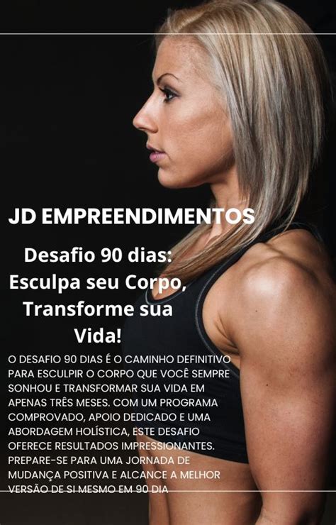 Desafio 90 Dias Esculpa Seu Corpo Transforme Sua Vida JD