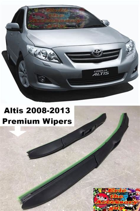 Premium Wiper Blades For Toyota Altis Pair Lazada Ph