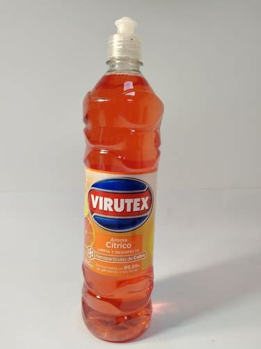 Limpiador Desinfectante 900ml Virutex Cítrico 99 9 antivirus Cuotas