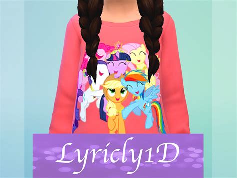 My Little Pony Sweatshirt [Child, Female] - The Sims 4 Catalog