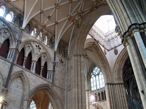 South Transept Of York Minster St Georges Chapel Stained Glass Windows