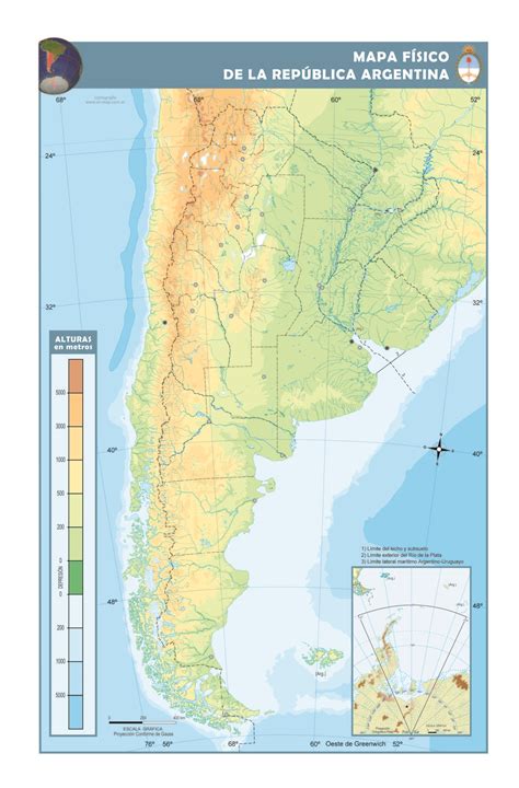 Mapas De Argentina Pol Tico Y F Sico Para Descargar E Imprimir