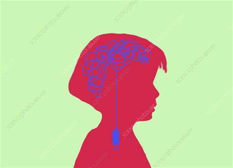 Brain disorders, conceptual illustration - Stock Image - C058/2944 ...