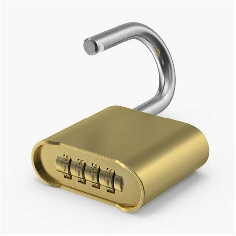 Padlock Free 3D Model Obj Mb Fbx Free3D