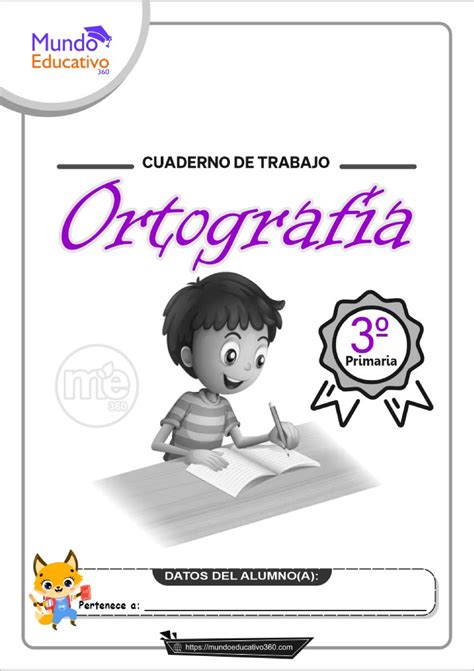 Cuaderno De Ortografia Me Objetivos Conocer El Uso De Las