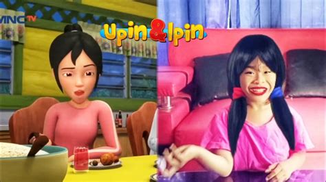 Tiru Upin Ipin Di Marah Kak Ros Saat Buka Puasa Ramadhan Youtube