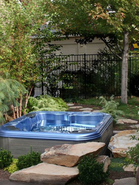 Best Hot Tub Landscaping Design Ideas Remodel Pictures Houzz