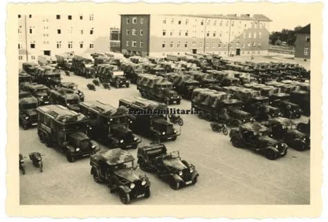 ORIG FOTO N A 45 Kübelwagen Lkw Kaserne ESSLINGEN am Neckar b