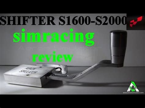 Shifter S Aeron Simulator Review Youtube