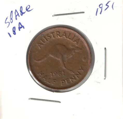 Australian Half Penny Picclick Au