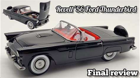 Revell 1956 Ford Thunderbird Final Review YouTube