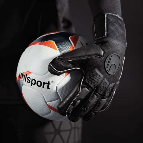 Uhlsport Goalkeeper Gloves Hyperact HyperBlack Supergrip HN Innennaht