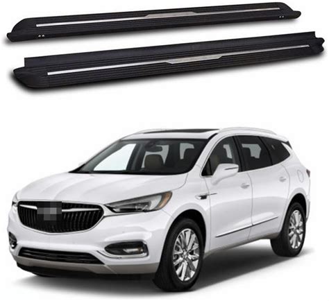 Running Board Side Steps Fits For Buick Enclave 2018 2024 Nerf Bar Pedals Step Bars