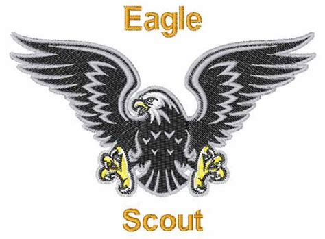 Eagle Scout Embroidery Design Secondlifemeshtutorial