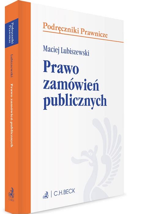 Prawo Zam Wie Publicznych Dr Maciej Lubiszewski