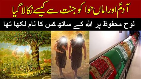 Hazrat Adam As Ko Jannat Say Kaisy Nikala Gaya Prophet Adam Story In