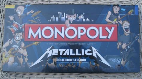 Metallica Monopoly Board Game BRAND NEW SEALED | #1982431006