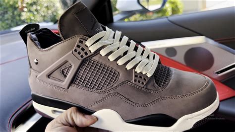 Air Jordan 4 A Ma Maniere Lace Swap Youtube