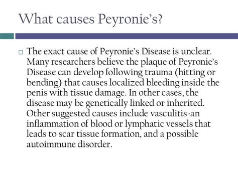 Peyronie’s disease