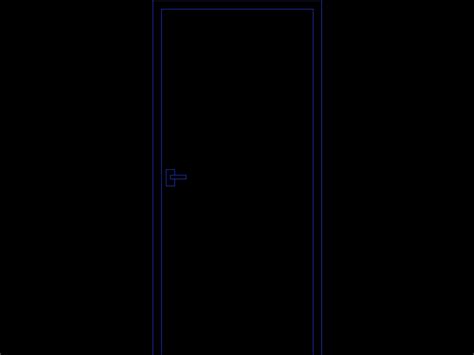 Puertas En DWG 6 03 KB Librería CAD