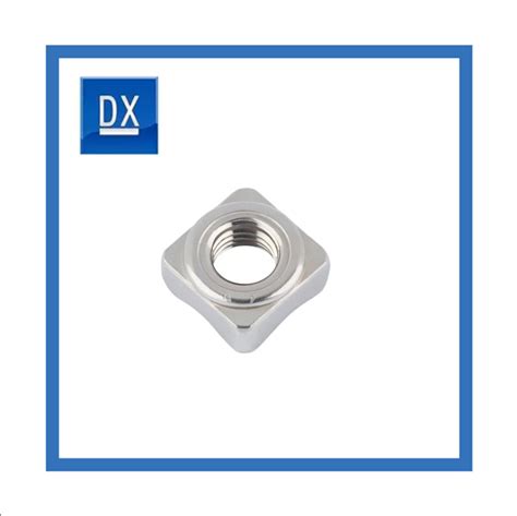 Passivated Four Corner M Weld Nuts Din Stainless Steel A A