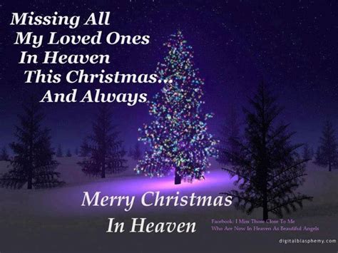 Merry Christmas In Heaven I Miss You So Much