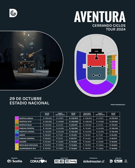 Aventura Anuncia Concierto En El Estadio Nacional Horas