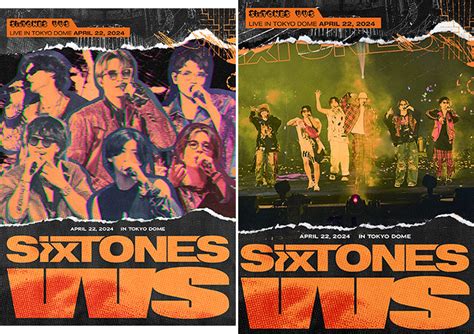 Sixtones 最新 ライブ Dvd＆ブルーレイ『vvs バイブス 』10月16日発売 ジャパニーズポップス