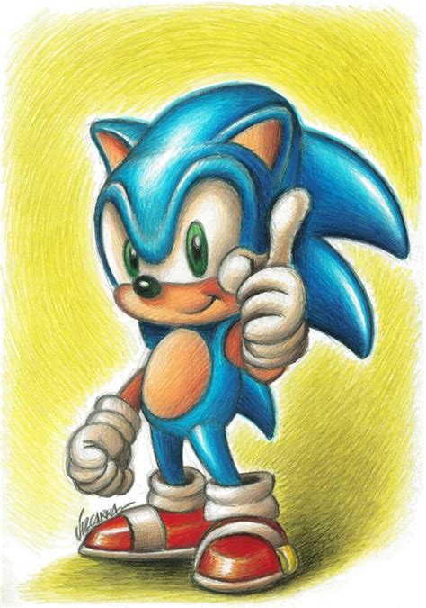 Sega Sonic Superstars Original Drawing Joan Vizcarra Catawiki