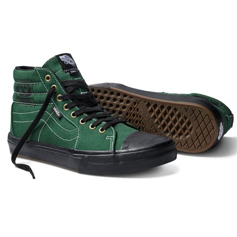 Zapatillas Vans Bmx Sk8 Hi 238 Dakota Roche Verde Negro