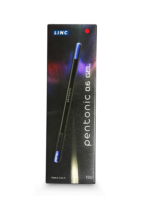 Office Supplies Pentonic Linc Gel Pen Pack Of 100 Blue Black Red Ink