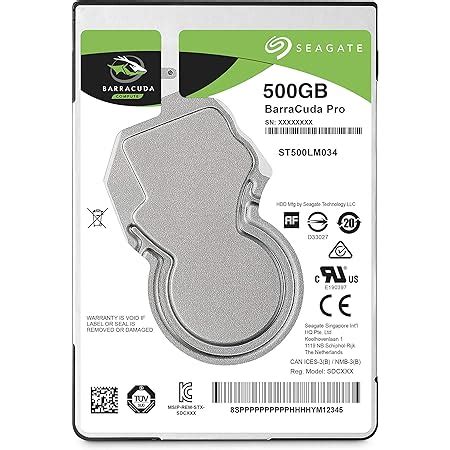 Seagate 500GB Barracuda Pro SATA 6Gb S 128MB Cache 2 5 Inch Internal