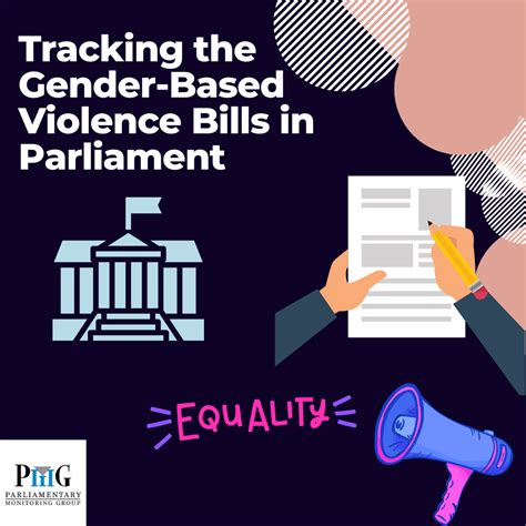 Tracking The Gender Based Violence Bills In Parliament Pmg