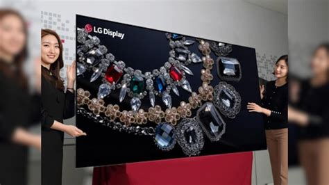 This Lg 88 Inch 8k Tv Is The Largest Highest Resolution Oled Display