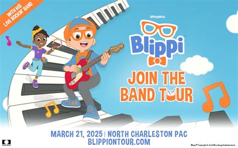 Blippi North Charleston Coliseum Performing Arts Center