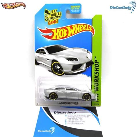 Jual Hotwheels Hot Wheels LAMBORGHINI ESTOQUE HW WORKSHOP Silver Di