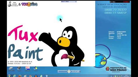 Conhecendo O Tux Paint Youtube