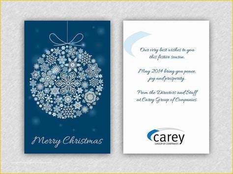 Business Holiday Card Templates