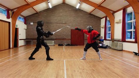 Longsword Vs Sabre Sparring Jordan V Nick Youtube