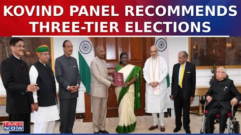 Ram Nath Kovind Panel Proposes Three Tier Poll System In One Nation