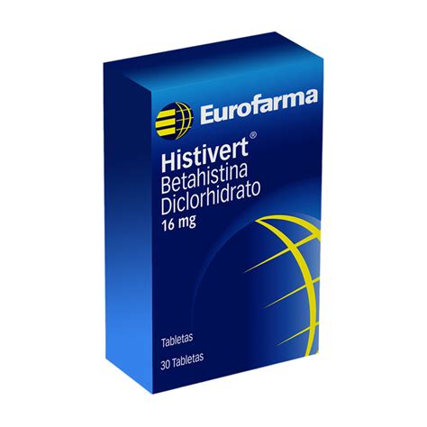 Histivert 16 Mg 30 Tabletas Farmaprime