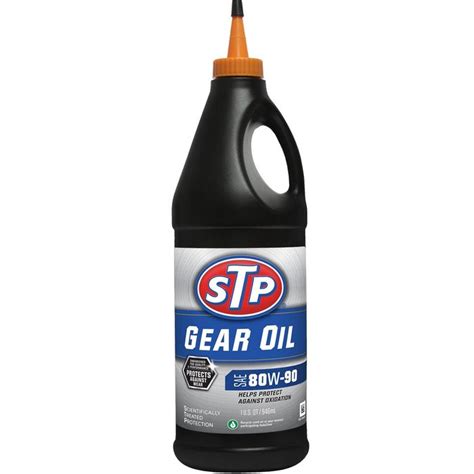 STP 80W 90 Conventional Gear Oil 1 Quart