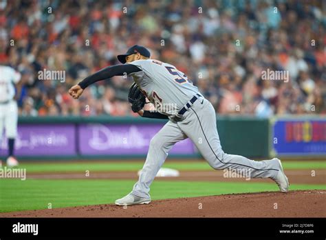 May 7 2022 Detroit Pitcher Eduardo Rodriguez 57 Throws A Pitch