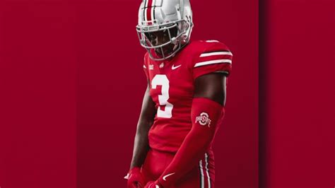 Ohio State To Wear All Scarlet Uniforms Vs Penn State Youtube