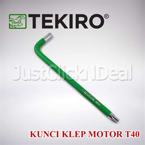 Jual Tekiro Kunci L Stel Klep Motor Torx Key T40 Hijau Jakmall