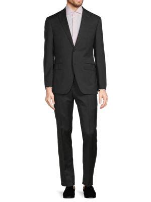 Saks Fifth Avenue Modern Fit Herringbone Wool Suit On SALE Saks OFF 5TH