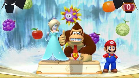 Mario Party 10 MiniGames Mario Vs Peach Vs Rosalina Vs Donkey Kong