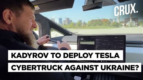 Putin S Ally Ramzan Kadyrov In Love With Tesla Cybertruck Chechen