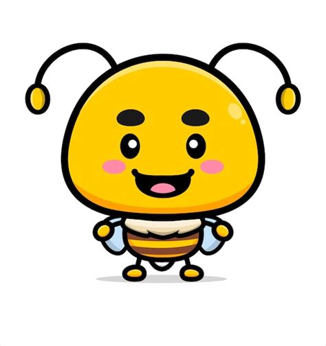 Premium Vector Cute Bee Mascot Design